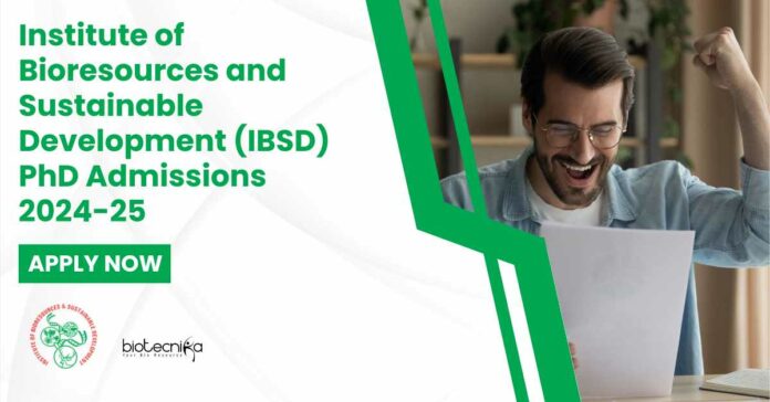 IBSD PhD Admissions 2024-25