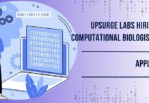 Upsurge Labs Hiring For Computational Biologist Role