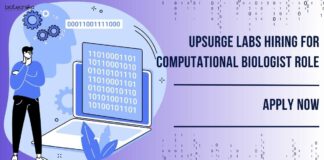 Upsurge Labs Hiring For Computational Biologist Role