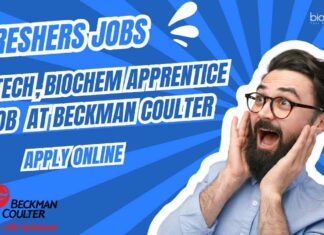Freshers Biotech Job Vacancies