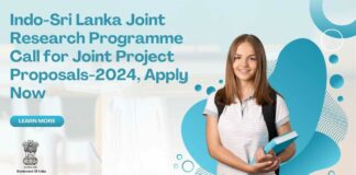Indo-Sri Lanka Joint Research Programme Call
