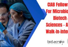 CIAB Fellowships For Microbiology