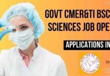Govt CMER&TI BSc Life Sciences