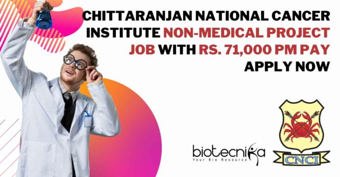 CNCI Non-Medical Project Job