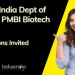 Govt of India Dept of Pharma PMBI Biotech Jobs – Applications Invited PMBI Biotech Job Openings