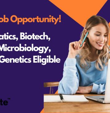 Freshers Bioinformatics Job Opening
