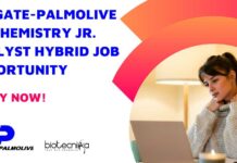 Colgate-Palmolive Biochemistry Vacancy