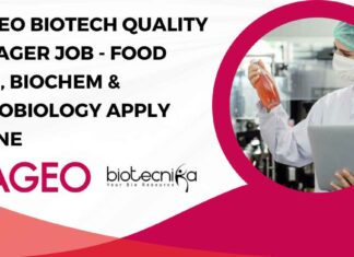 DIAGEO Biotech Quality Manager Job