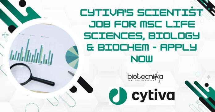 Cytiva Life Science Scientist Job