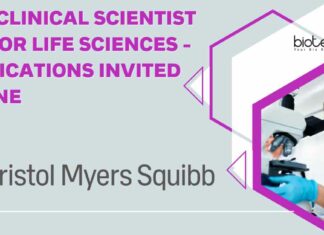 BMS Clinical Scientist Job For Life Sciences - Applications Invited Online