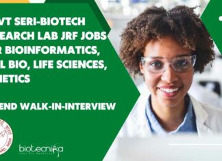 Seri-Biotech Research Lab JRF Jobs