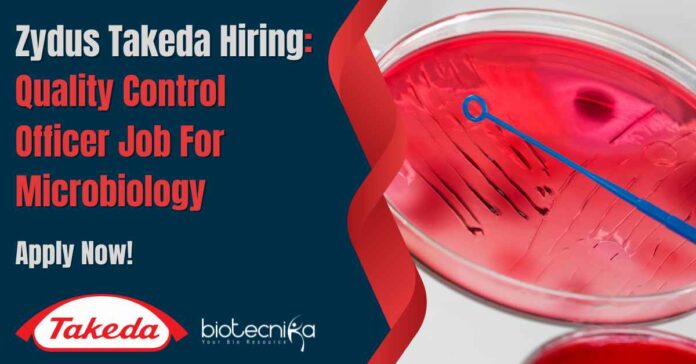 Zydus Takeda Hiring