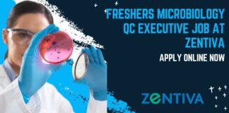 Freshers Microbiology QC Executive