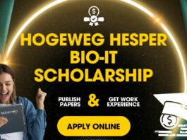 Hogeweg Hesper BIO-IT Scholarship