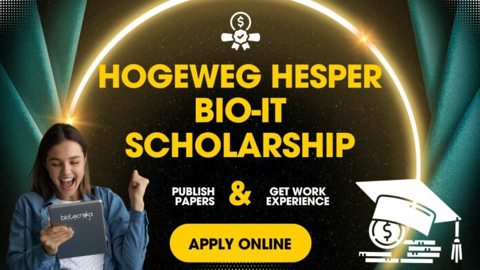 Hogeweg Hesper BIO-IT Scholarship
