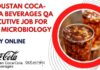 Hindustan Coca-Cola Beverages QA Executive Job For MSc Microbiology – Apply Online HCCB MSc Microbiology QA Executive