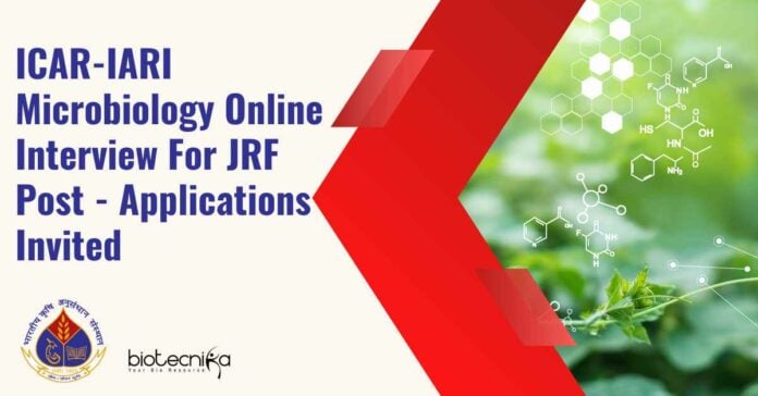 ICAR-IARI Microbiology Online Interview