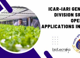 ICAR-IARI Genetics Division SRF