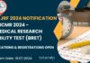 ICMR JRF 2024 Notification | DHR-ICMR 2024 – Biomedical Research Eligibility Test (BRET) | Applications & Registrations Open ICMR JRF 2024 Registration (1)