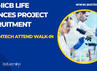 CSIR-IICB Life Sciences Project Recruitment