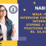 NABI Student Internship Life Sciences