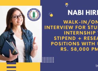 NABI Student Internship Life Sciences