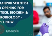 IIT Kanpur Scientist Job Opening