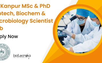 IIT Kanpur PhD Biotech