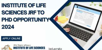 ILS JRF to PhD Opportunity 2024