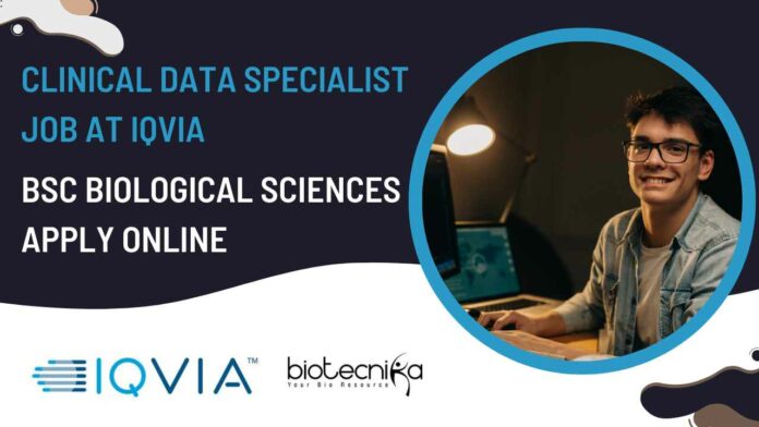 Clinical Data Specialist Job at IQVIA