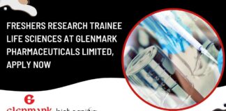 Freshers Research Trainee Life Sciences