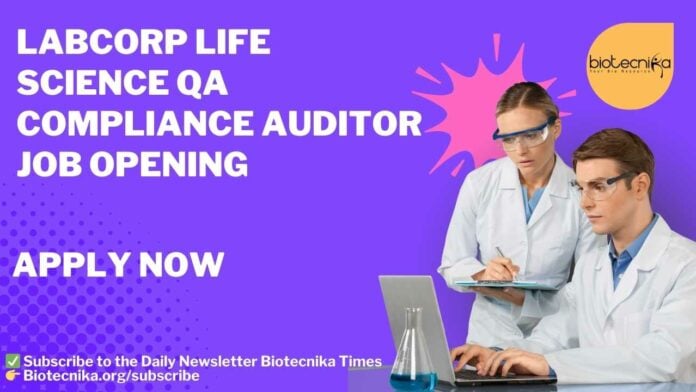 Labcorp Life Science QA Compliance