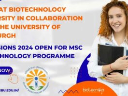 Gujarat Biotechnology Admissions