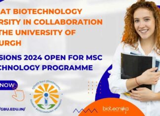Gujarat Biotechnology Admissions