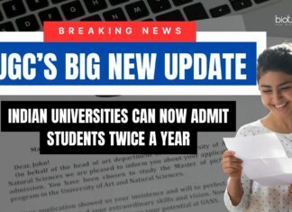 UGC New College Admission Rule