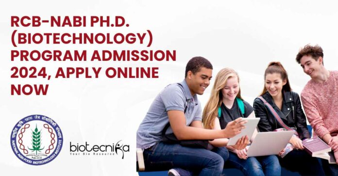 RCB-NABI PhD Admission 2024
