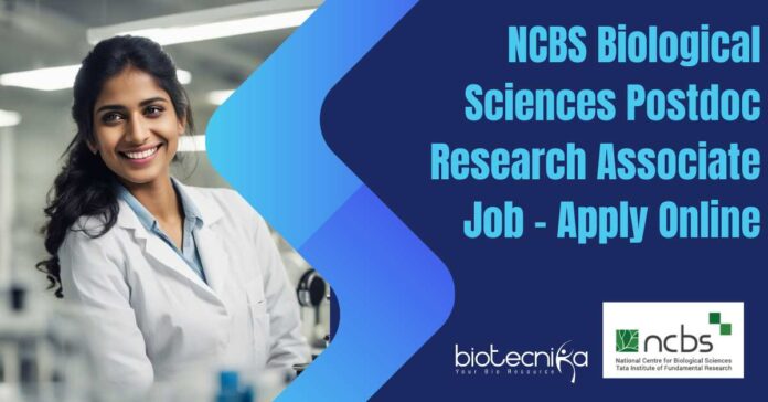 NCBS Biological Sciences Postdoc
