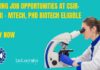 Exciting Job Opportunities at CSIR-AMPRI – MTech, PhD Biotech Apply Online CSIR-AMPRI Biotechnology Jobs