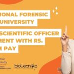 Govt National Forensic Sciences University Biotech Scientific Officer Recruitment With Rs. 60,200 pm Pay – Apply Now Govt Biotech Jobs With Rs. 60,200 pm Pay - Apply Online