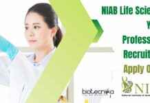 NIAB Life Sciences Young Professional