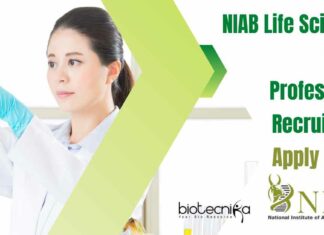 NIAB Life Sciences Young Professional