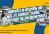 NIAB Walk-In-Interview For Life Sciences