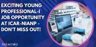ICAR-NIANP BSc Biotech Job
