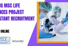 NIBMG MSc Life Sciences Project Assistant Recruitment – Apply Online NIBMG MSc Life Sciences Project