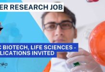 NIPER MSc Biotech Research Assistant