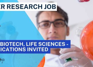 NIPER MSc Biotech Research Assistant