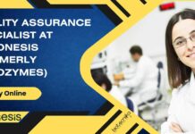 Quality Assurance Specialist at Novonesis