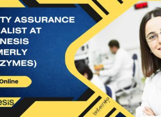 Quality Assurance Specialist at Novonesis