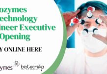 Novozymes Biotechnology Engineer Executive