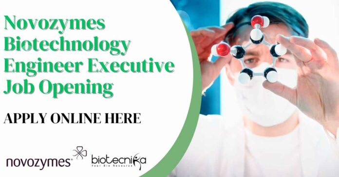 Novozymes Biotechnology Engineer Executive